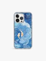 Koi Pastel Art Silicone Case Cover