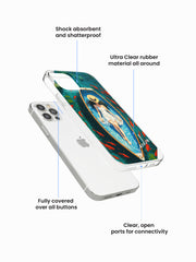 Celestia Illustrae Name Printed Clear Silicone Cover