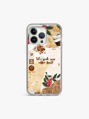 Let's grab some Coffee Printed Clear Silicone Cover