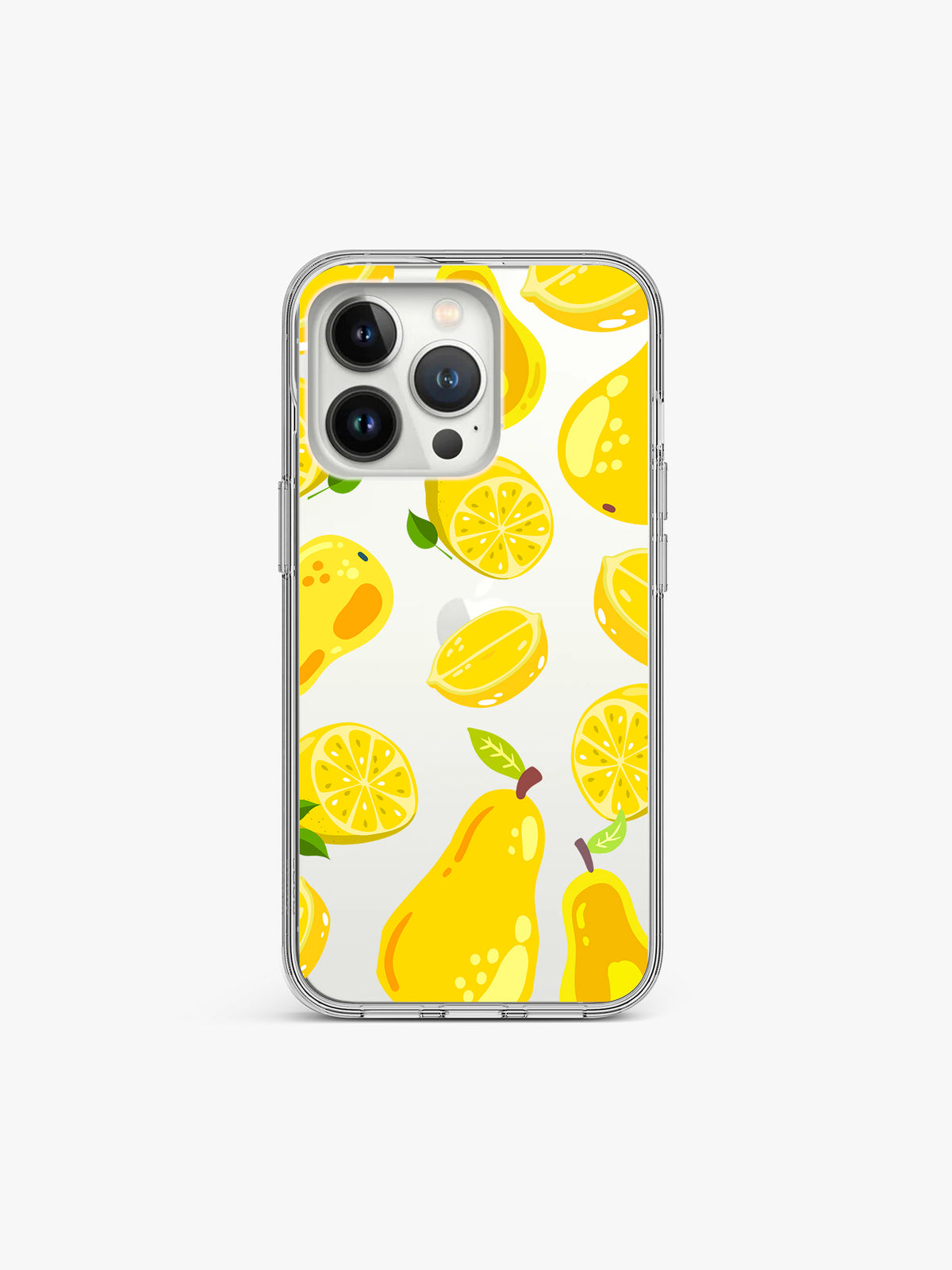 LimeFruit Printed Clear Silicone Cover