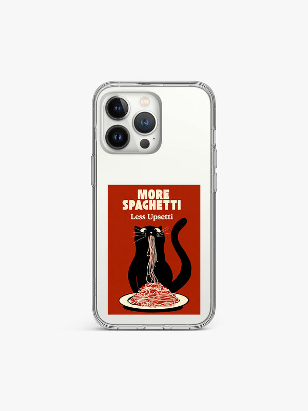 More Spaghetti Cartoon Silicone Case Cover