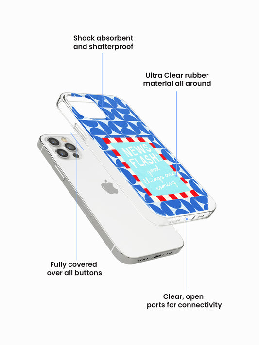 News Flash Funkpop Silicone Case Cover