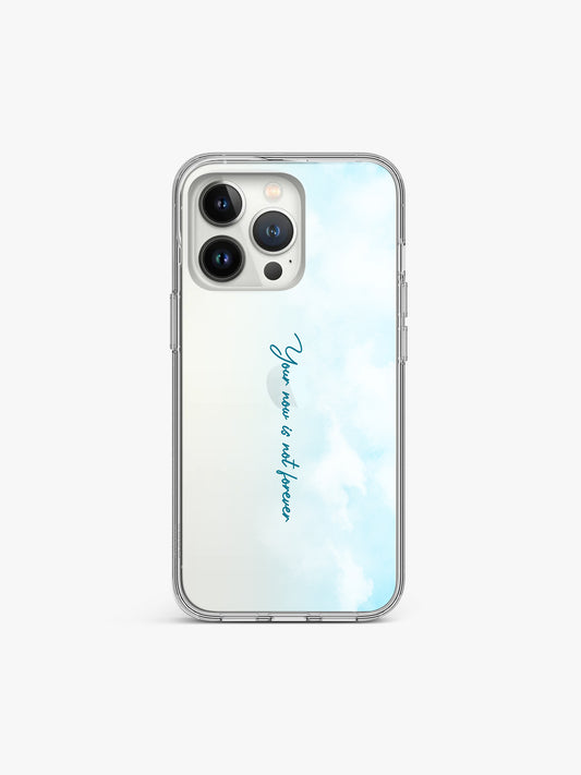 Now not Forever Printed Clear Silicone Cover