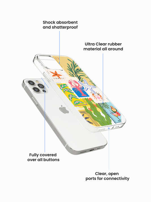 Sailstamp Ocean Silicone Case Cover