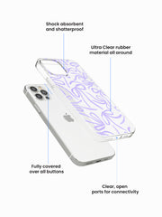 Pastel Knotsbow Coquette Silicone Case Cover