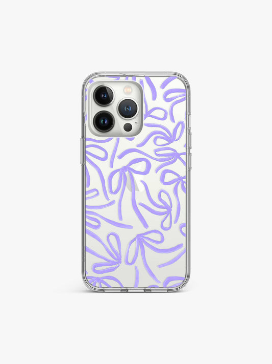 Pastel Knotsbow Coquette Silicone Case Cover