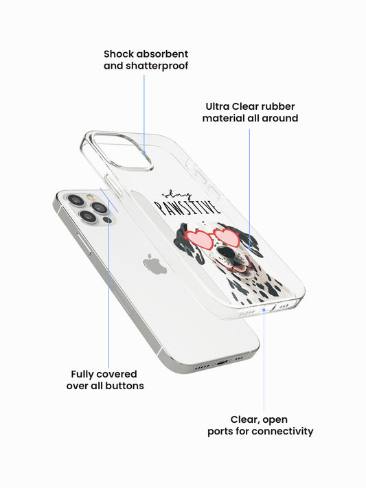 Pawsitive Cartoon Silicone Case Cover