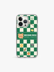 Become Rich Ghingham Silicone Case Cover