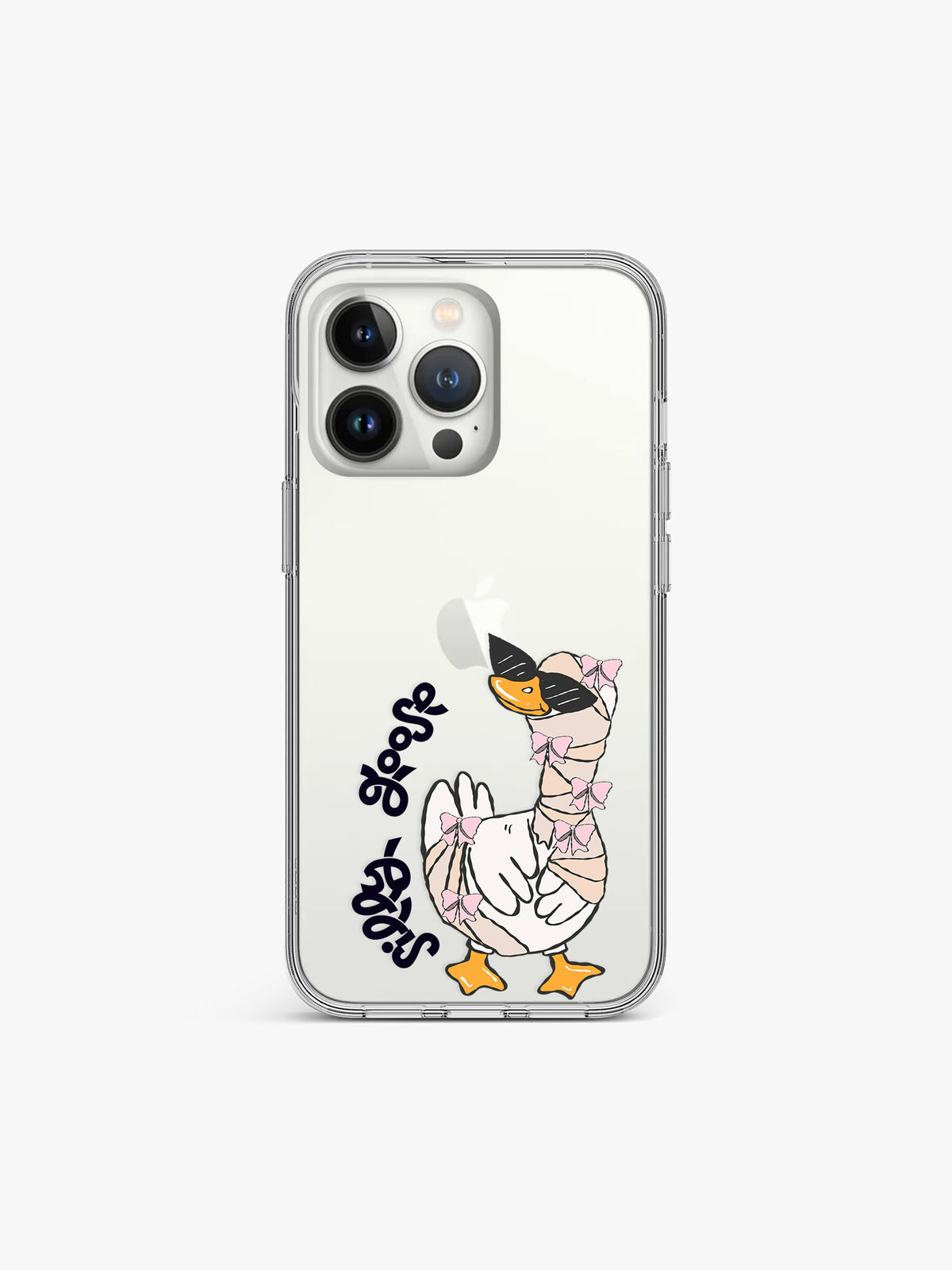 Silly Goose Cartoon Silicone Case Cover