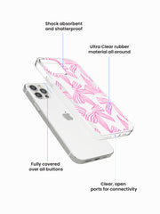 Stripesbow Coquette Silicone Case Cover