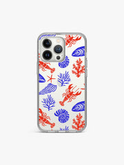 Nutmeg shell Ocean Silicone Case Cover