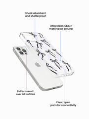 Wavybow Coquette Silicone Case Cover