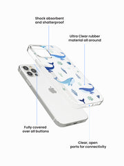 Whale Ocean Silicone Case Cover