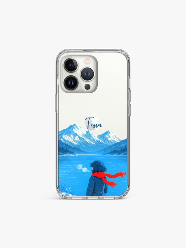 Winter Soul Trail Name Printed Clear Silicone Cover