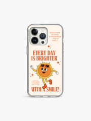 Everyday Retro Printed Clear Silicone Cover