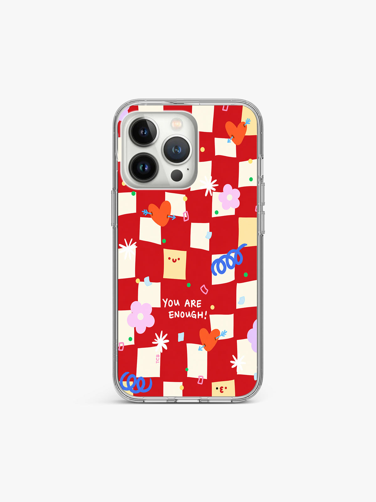 You’re enough Ghingham Silicone Case Cover